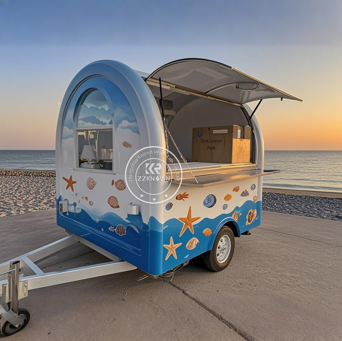Food Snacks Catering - Consession Food Trailer Cart Mobile Snack