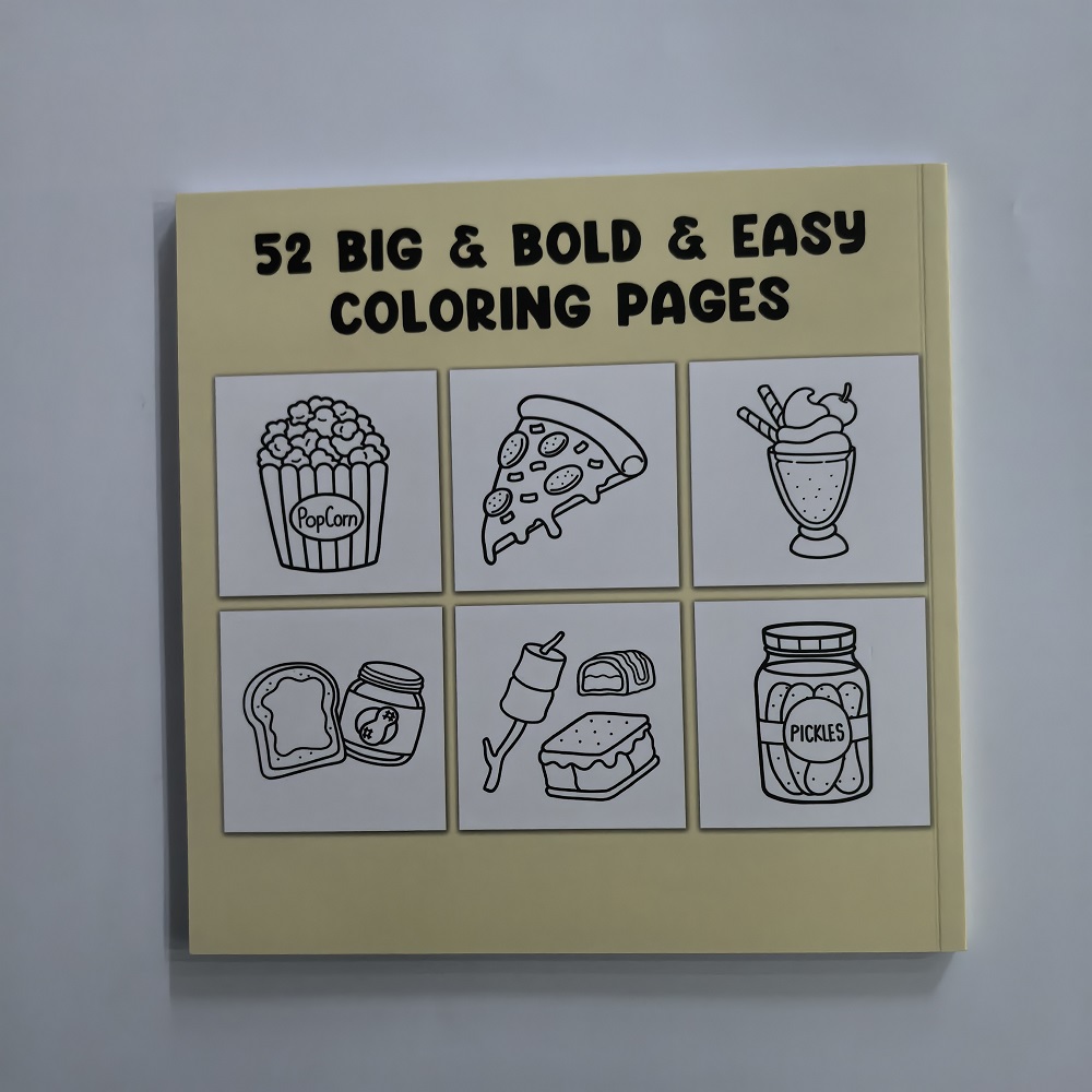 Food Drinks and Desserts Color - Food And Snacks Coloring Book Bold And Easy 评论和价格