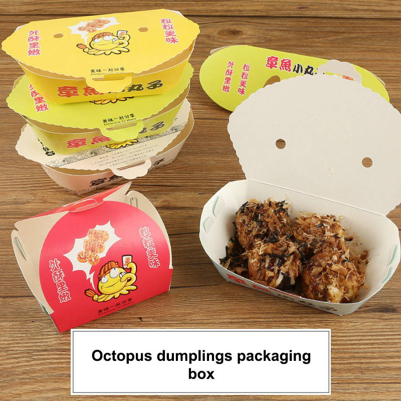 100Pcs Disposable Cartoon Octo - Food Snacks For Party 评论和价格