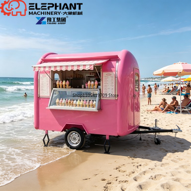 Street Vending Round Food Trai - Food Snacks Catering 评论和价格