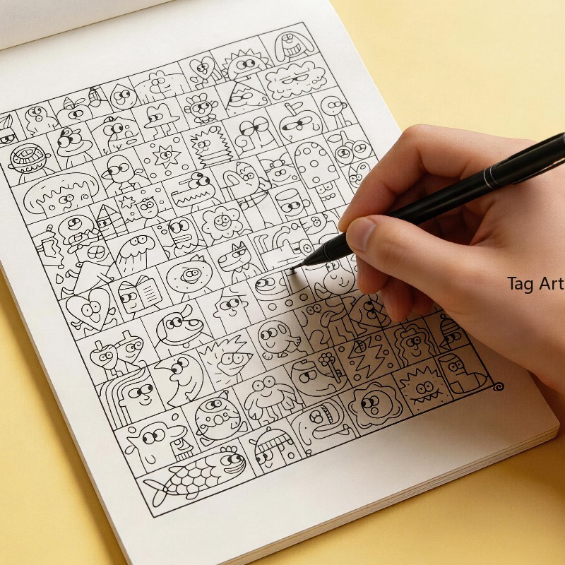 Anxious Relief Hand Picture Bo - Food And Snacks Coloring Book Bold And Easy 评论和价格