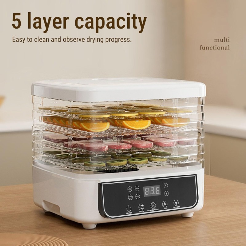 Food Dehydrator 5-Tier Electri - Food Dehydrator Snacks 评论和价格