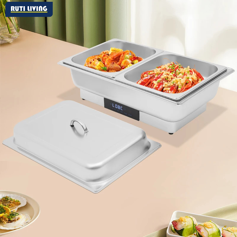 Electric Chafing Dish for Buff - Snacks Food Warmer 评论和价格