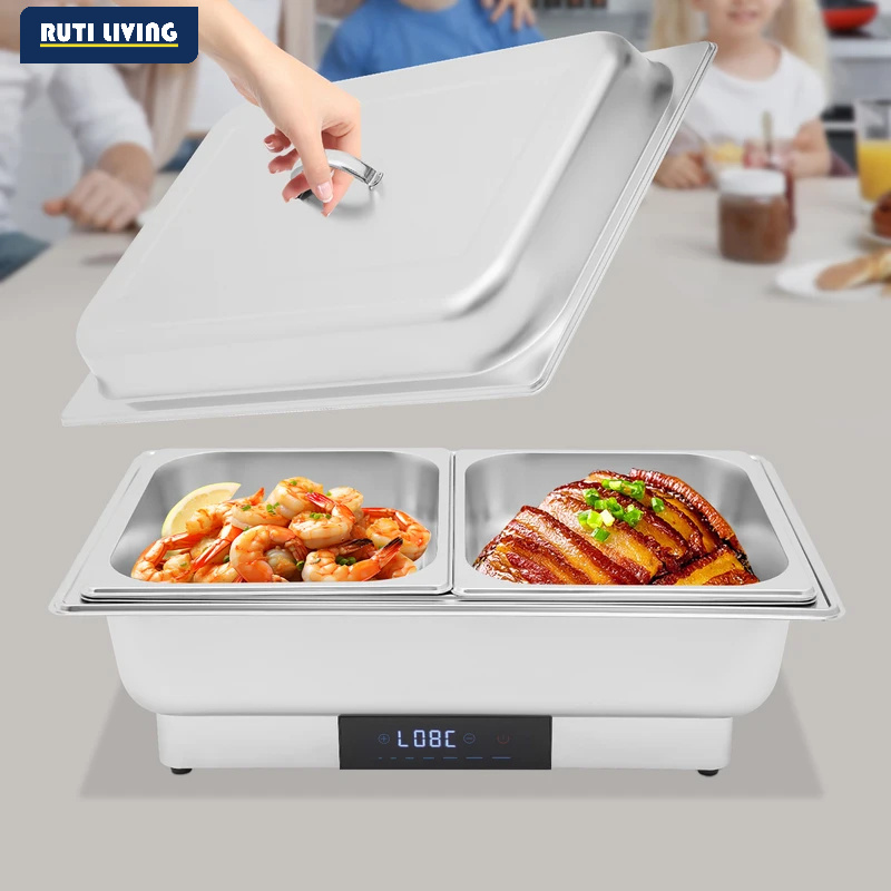 Electric Chafing Dish for Buff - Snacks Food Warmer 评论和价格