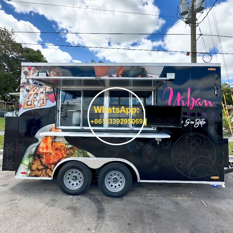 Mobile Food Trailer Fast Food  - Food Snacks Catering 评论和价格