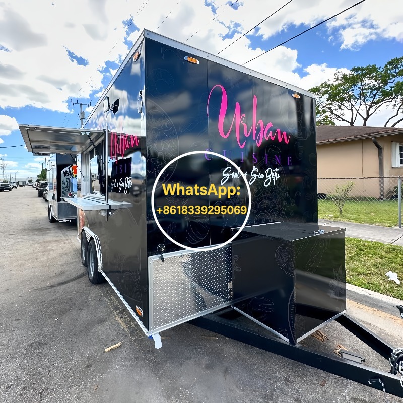 Mobile Food Trailer Fast Food  - Food Snacks Catering 评论和价格