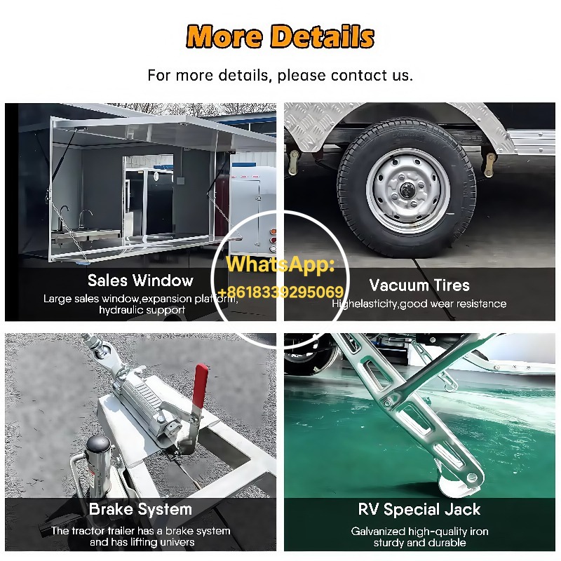 Mobile Food Trailer Fast Food  - Food Snacks Catering 评论和价格