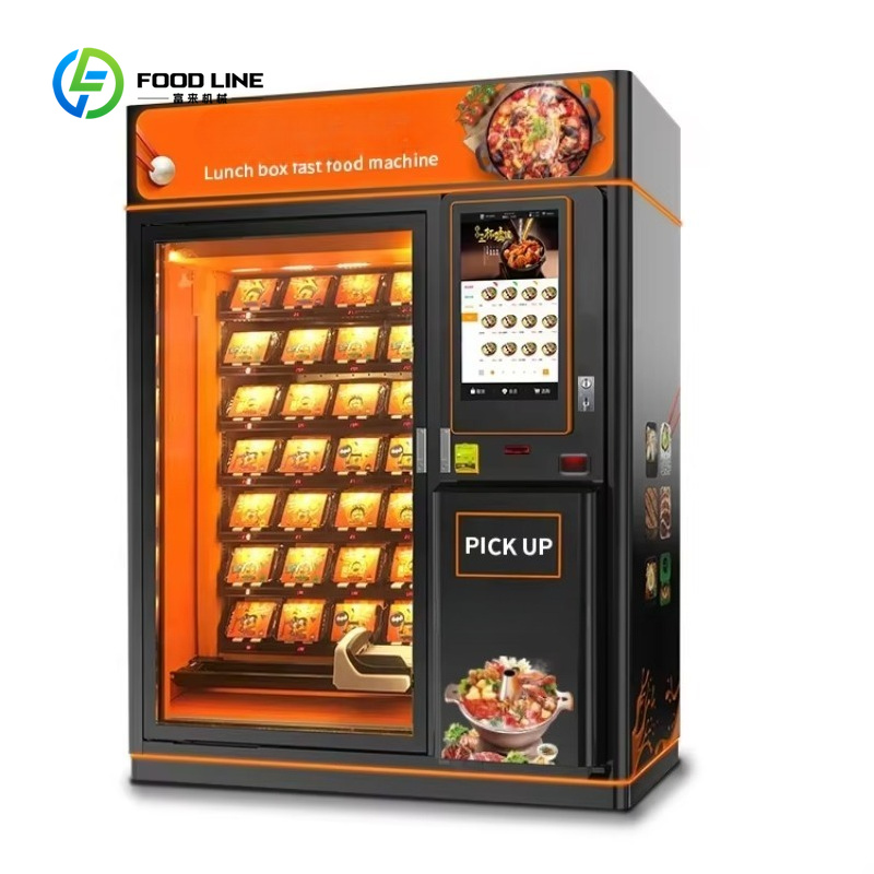 Customized Hot Food Vending Ma - Food With Snacks 评论和价格