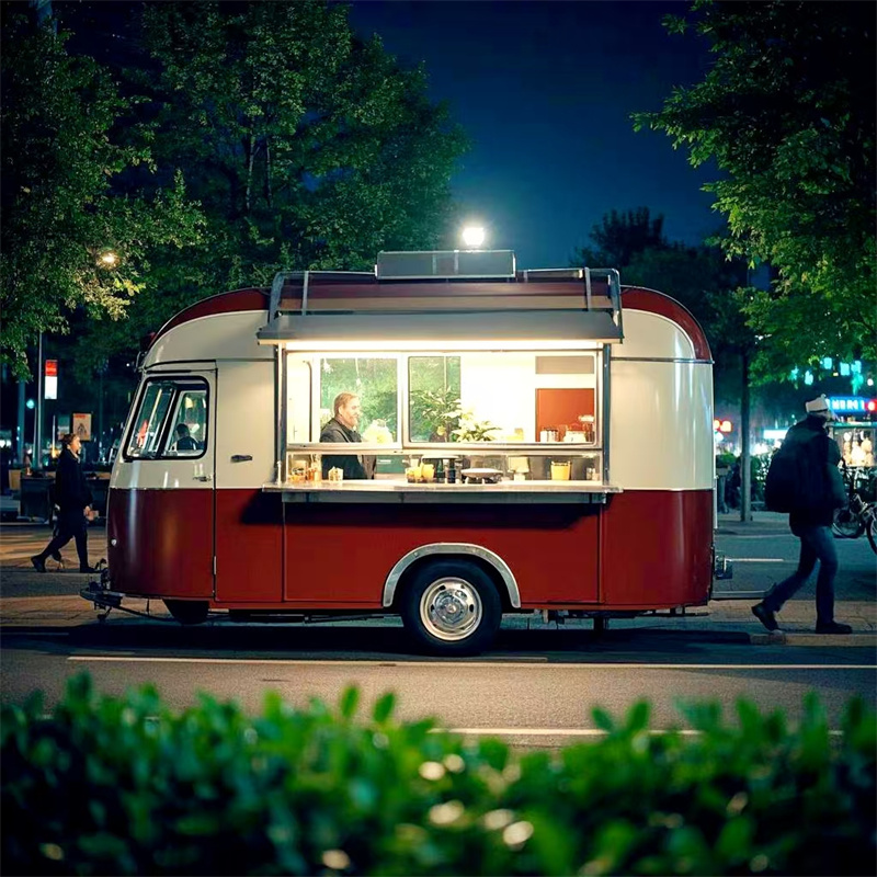 Portable Mobile Food Cart Trai - Food Snacks Catering 评论和价格