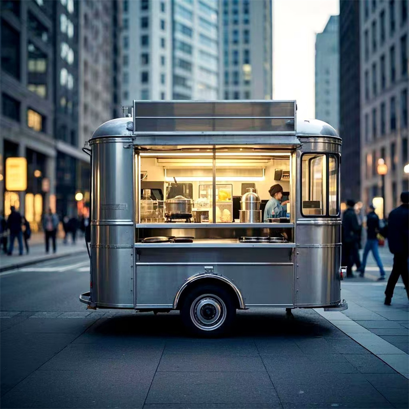 Portable Mobile Food Cart Trai - Food Snacks Catering 评论和价格