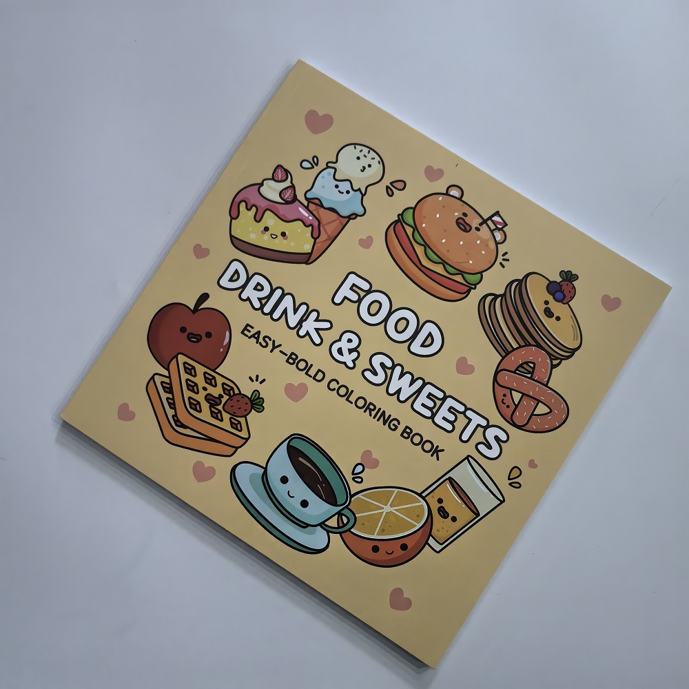 Food Drink & Sweets Easy-bold  - Food And Snacks Coloring Book Bold And Easy 评论和价格