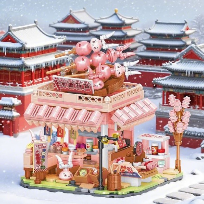New Food Shops Building Blocks - Food Nation Snacks 评论和价格
